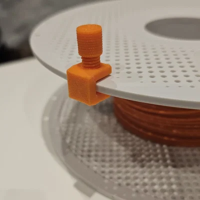 Kẹp filament với bu lông M8 có rãnh