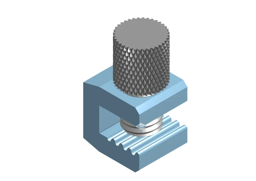 Kẹp filament với bu lông M8 có rãnh - Image 5