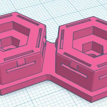 Kết nối tường tổ ong hai chân