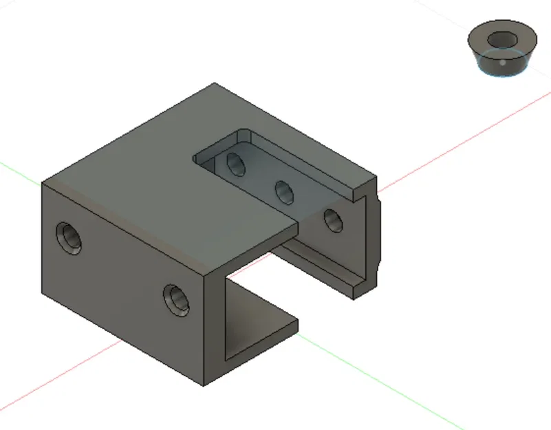 Giá đỡ ADXL345 cho hotend Micro Swiss - Image 4