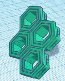 Kết nối tường tổ ong bốn chân - Image 1