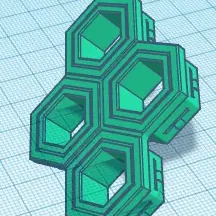 Kết nối tường tổ ong bốn chân