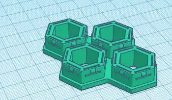 Kết nối tường tổ ong bốn chân - Image 2