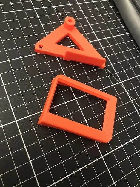 Giá đỡ đồng hồ đo độ ẩm đồng phẳng với khung máy in 3D - Image 3