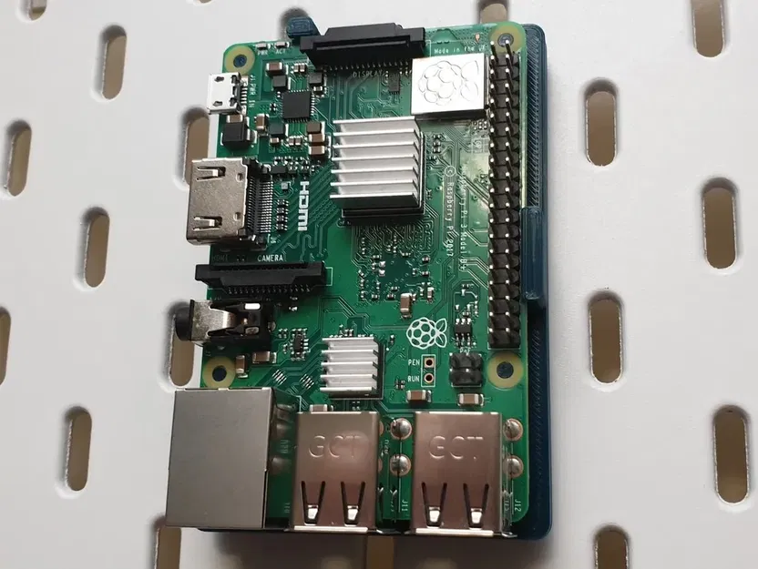 Giá đỡ Raspberry Pi cho bảng treo IKEA Skadis - Image 2