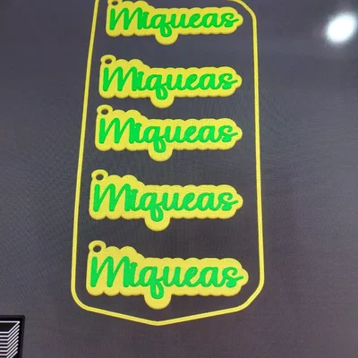 **Móc khóa hình nhân vật Miqueas độc đáo**