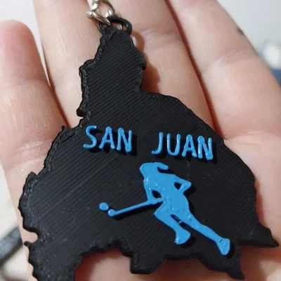 Móc khóa hockey San Juan độc đáo cho những người yêu thể thao