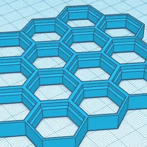 Tường tổ ong sáng tạo cho không gian lưu trữ