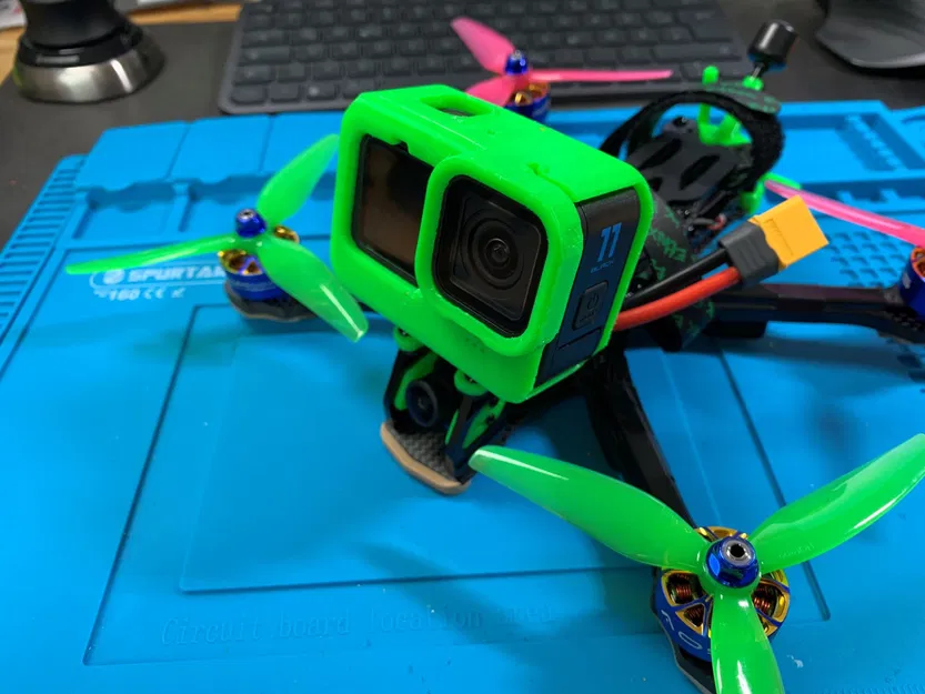 Giá đỡ GoPro cho khung ApexEVO với góc 20° - Image 1