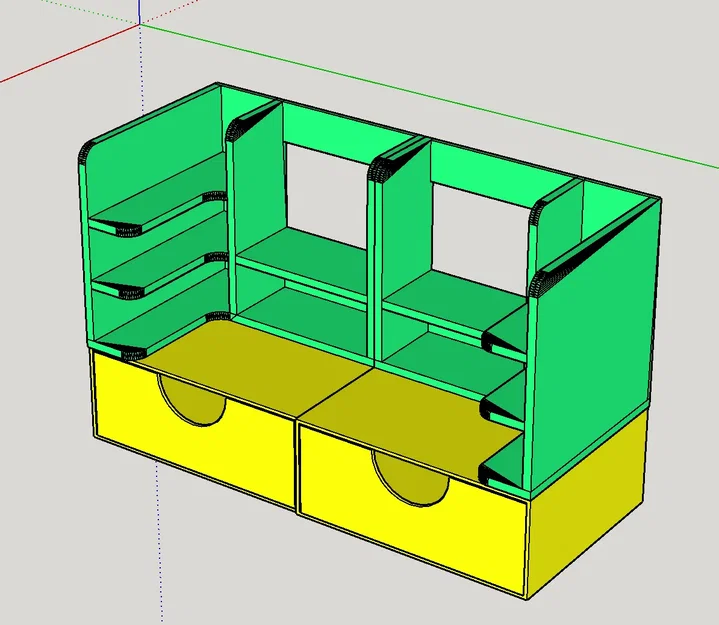 Giá đỡ tổ chức GT115 cho bàn làm việc - Image 2