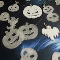 Bông tai Halloween hình bí ngô và ma quái - Thumbnail 4