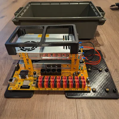 Hệ thống gắn hộp điều khiển và nhận tín hiệu Experience Li...