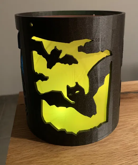 Đèn lồng Halloween cho đèn LED hoặc nến trà - Image 1