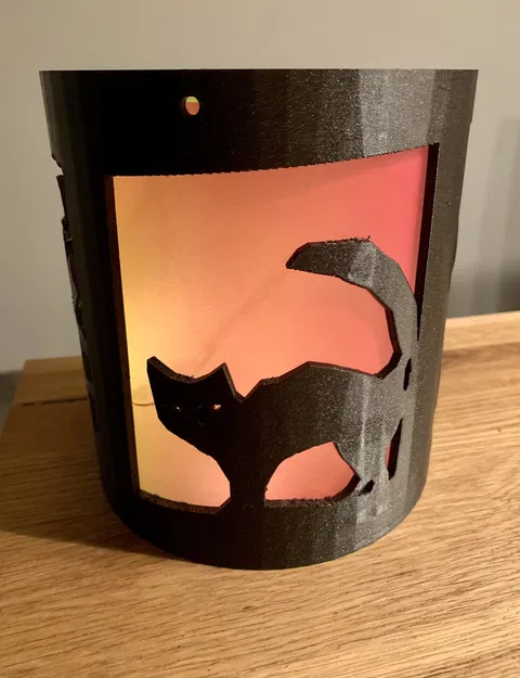 Đèn lồng Halloween cho đèn LED hoặc nến trà - Image 6