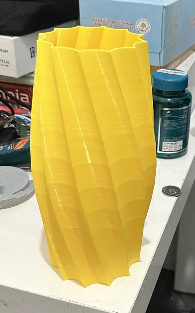 Bình hoa hiện đại với bề mặt nhám 25 cm - Image 3