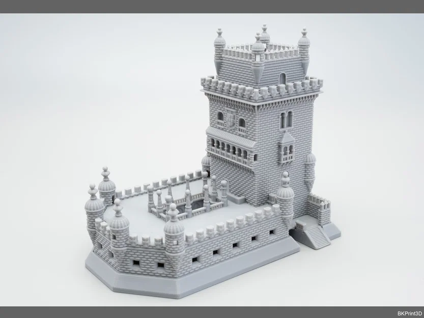 Tháp Belem với cầu kéo chi tiết - Image 1