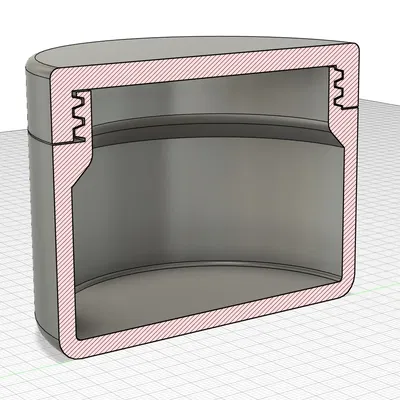 Hộp đựng có nắp vặn đường kính 80 mm