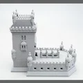 Tháp Belem với cầu kéo chi tiết - Thumbnail 6
