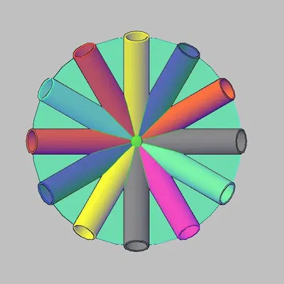 Giá đỡ bút 12 ngăn cho máy in 3D