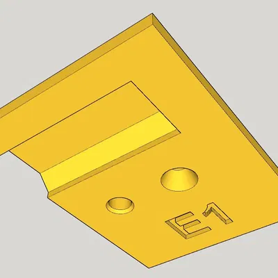 Bộ phận che đầu extruder fs-cover.stl cho MK3S