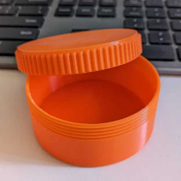 Bình chứa tròn nắp vặn cho bộ lọc Aeropress - Image 1