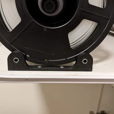 Giá đỡ cuộn filament tùy chỉnh cho tủ dưới máy in