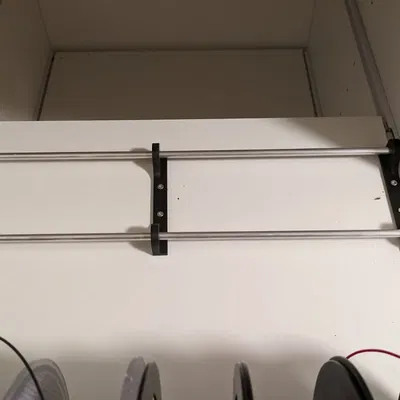 Giá đỡ cuộn filament tùy chỉnh cho tủ dưới máy in