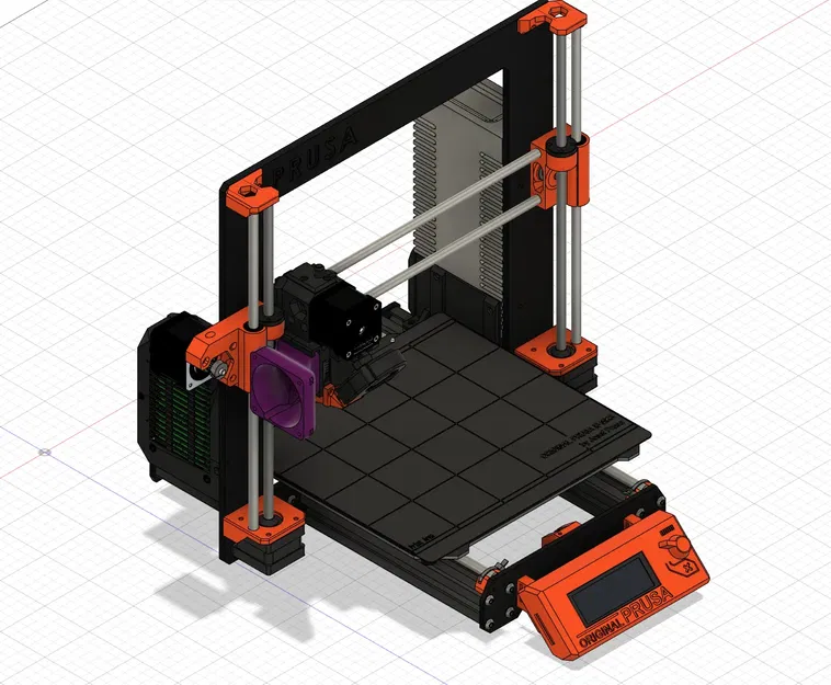 Bộ chuyển đổi quạt 60mm cho Prusa MK3 - Image 1