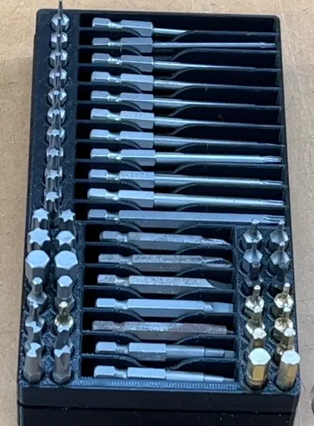 Hộp đựng bit lái và khay dưới cho dụng cụ - Image 1