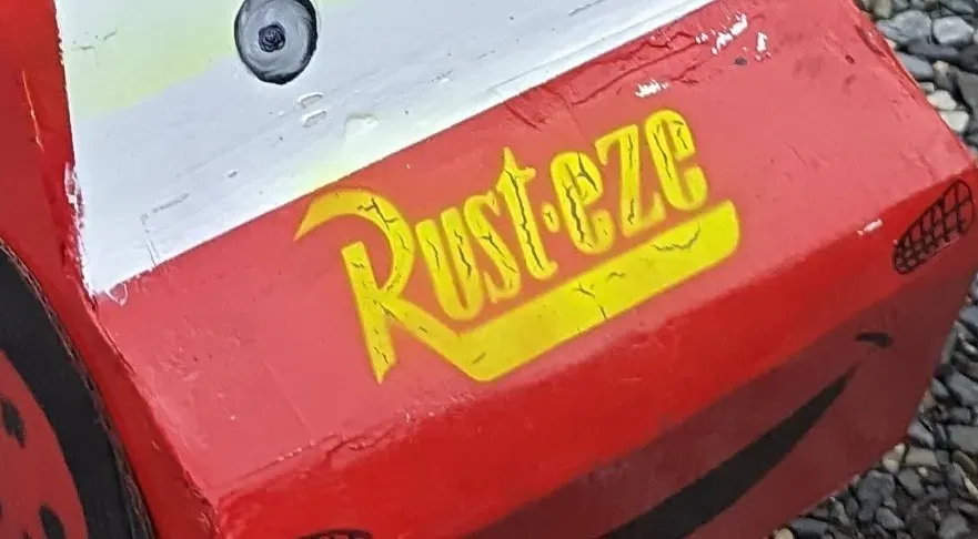 Decal sơn phun cho trang phục Lightning McQueen - Image 1