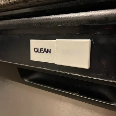 Chỉ báo trượt máy rửa chén EasySlide dễ sử dụng