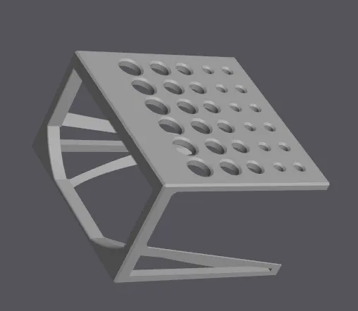 Giá đỡ khô cho cọ vẽ với đường kính tay cầm 5-12 mm - Image 1