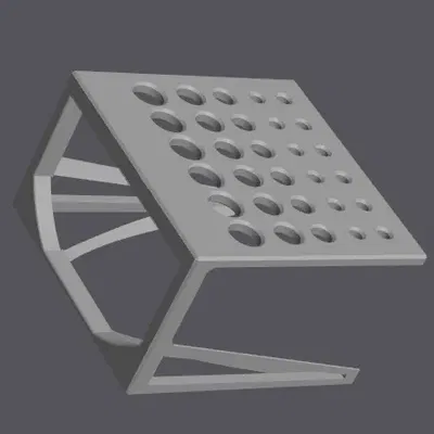 Giá đỡ khô cho cọ vẽ với đường kính tay cầm 5-12 mm