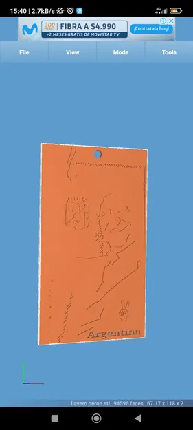 Llavero justicilista của Juan Domingo Perón - Image 1