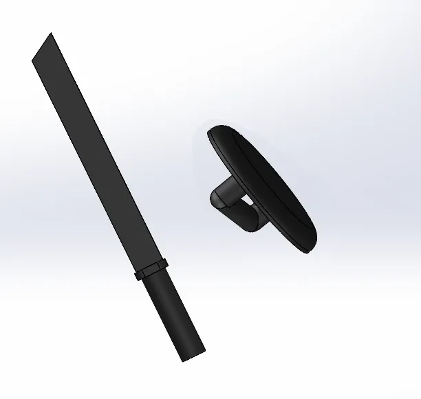 Kiếm và khiên lego đơn giản - Image 1