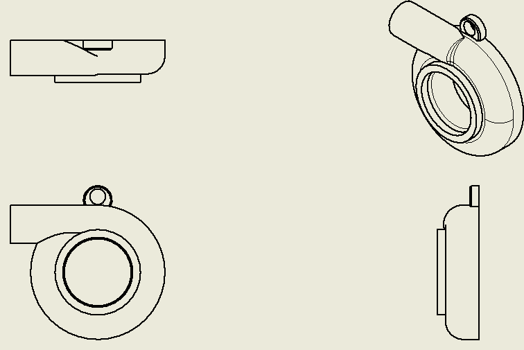 Móc khóa tăng áp Turbo Charger độc đáo - Image 1