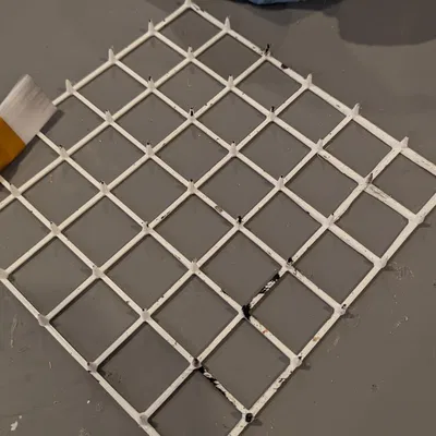 Giàn giáo sơn bảo vệ công việc sơn