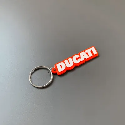 Chìa khóa hình dáng Ducati in 3D với thiết kế đơn giản