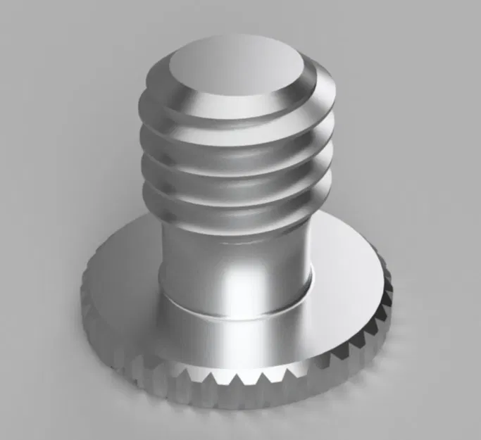 Đinh vít chân máy 3/8"-16 UNC kiểu cổ điển - Image 1