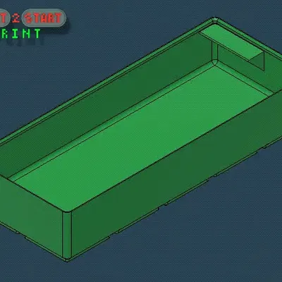 Thùng chứa 5x2x5 Gridfinity cho bàn làm việc