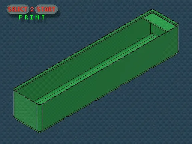 Hộp chứa 5x1x5 Gridfinity cho bàn làm việc - Image 1