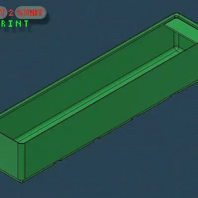 Hộp chứa 5x1x5 Gridfinity cho bàn làm việc