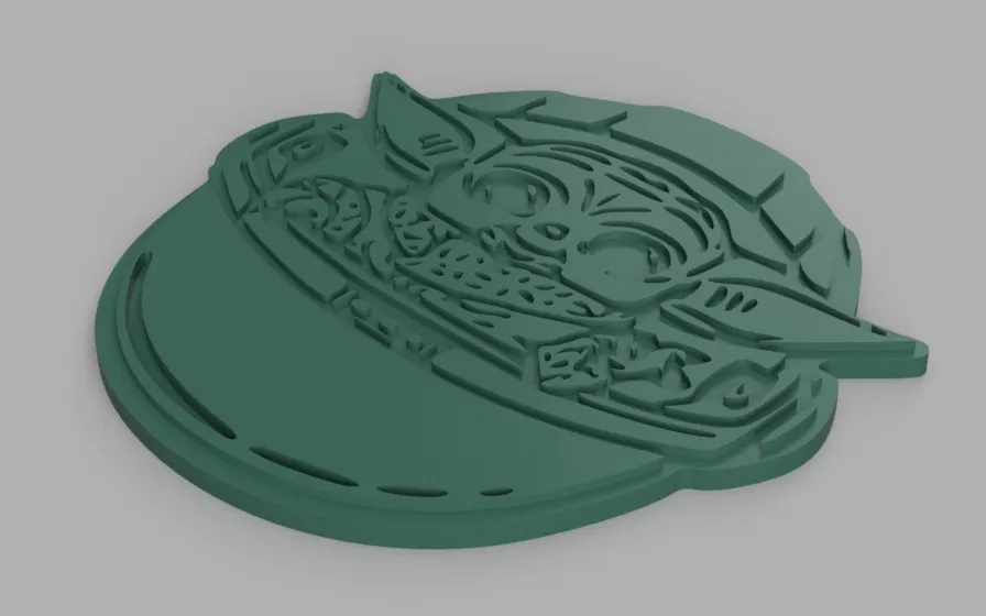 Đế lót ly Grogu phong cách Star Wars - Image 1