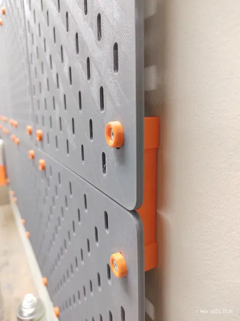 Kết nối dọc cho bảng Skadis kích thước 280x280 - Image 1