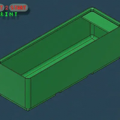 Thùng chứa 3x1x5 cho bàn làm việc Gridfinity