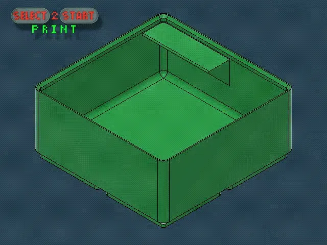 Thùng chứa 2x2x5 cho bàn làm việc Gridfinity - Image 1