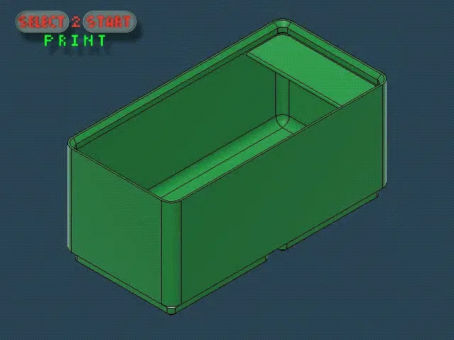 Thùng chứa 2x1x5 Gridfinity cho tổ chức bàn làm việc - Image 1