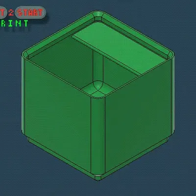 Thùng chứa 1x1x5 cho bàn làm việc Gridfinity