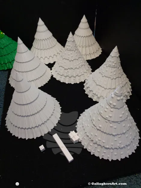 Cây thông Giáng sinh 2022 nhiều màu và phụ kiện bổ sung - Image 2