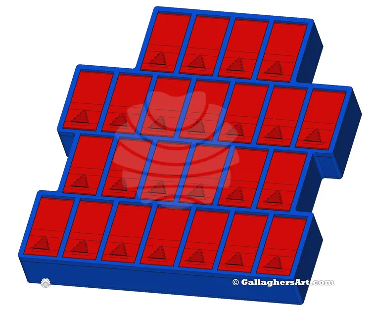 Lịch Giáng Sinh 24 Hộp In Tại Chỗ Cho LEGO Minifig - Image 1